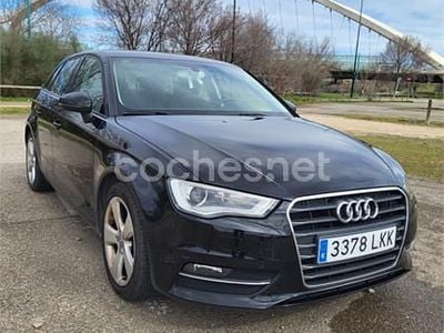 Usado Audi A3 Ambition 150 CV (110 kW) 2014 Negro Berlina