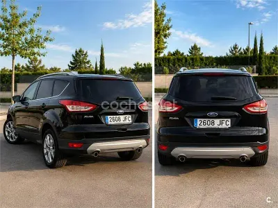 Usado Ford Kuga Titanium 120 CV (88 kW) 2015 Negro SUV