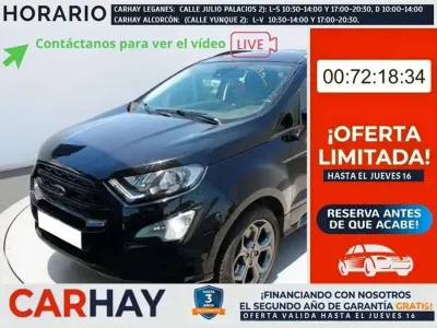 Usado Ford Ecosport ST-Line 125 CV (91 kW) 2022 Negro SUV