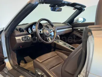 Usado Porsche 718 Boxster 300 CV (220 kW) 2017 Gris / plata Descapotable
