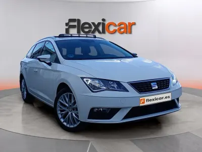 Käytetty Seat Leon ST Style 110 HP (80 kW) 2017 Valkoinen Farmari