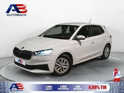 Usado Skoda Fabia Ambition 80 CV (58 kW) 2023 Blanco Utilitario