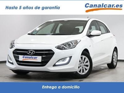 Usado Hyundai i30 90 CV (66 kW) 2016 Blanco