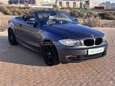 Negro Usado 2008 BMW 118 Cabriolet Descapotable | 7600 € (Buen precio)