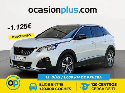 Usado Peugeot 3008 GT-line 150 CV (110 kW) 2017 Blanco SUV