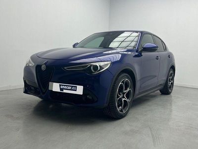 Azul Usado 2022 Alfa Romeo Stelvio Sprint SUV | 24.990 € (Precio justo)