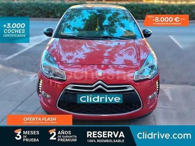 Rojo Usado 2016 DS Automobiles DS3 Style Berlina | 9490 € (Buen precio)