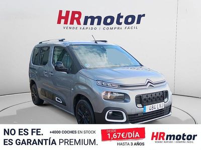 Usado Citroën Berlingo Feel 131 CV (96 kW) 2021 Gris Monovolumen