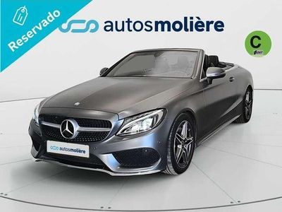 Usado Mercedes C220 170 CV (125 kW) 2017 Gris Descapotable