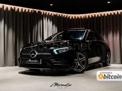 Usado Mercedes A200 150 CV (110 kW) 2022 Negro Berlina