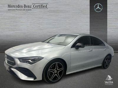 Usado Mercedes CLA220 AMG line 190 CV (139 kW) 2025 Plateado Berlina