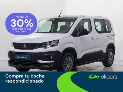 Usado Peugeot Rifter Active 100 CV (73 kW) 2022 Blanco Monovolumen