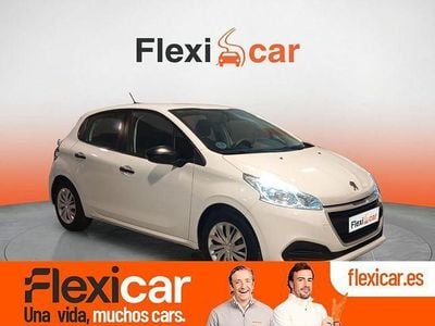 Usado Peugeot 208 Access 75 CV (55 kW) 2016 Blanco Utilitario