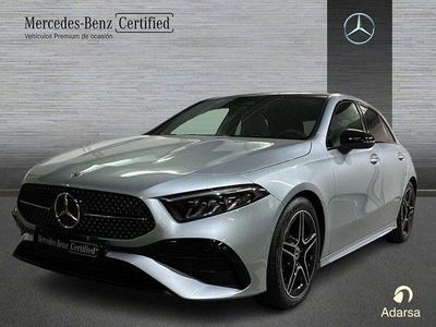 Usado Mercedes A200 AMG line 150 CV (110 kW) 2024 Plata hightech Berlina
