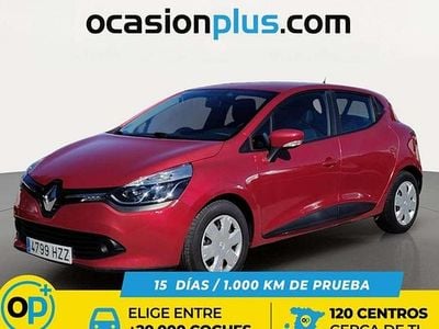 Usado Renault Clio IV Expression 75 CV (55 kW) 2014 Rojo Utilitario