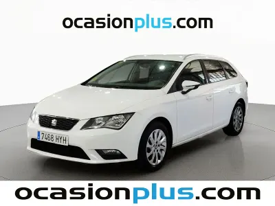 Usado Seat Leon Style 105 HP (77 kW) 2014 Branco Monovolume