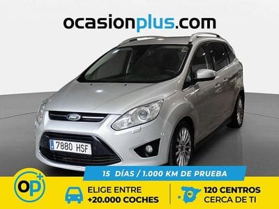 Gris Usado 2013 Ford C-MAX Titanium Monovolumen | 7600 € (Precio justo)