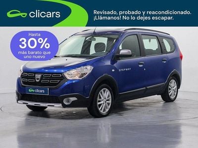 Usado Dacia Lodgy Comfort 115 CV (84 kW) 2022 Azul Monovolumen