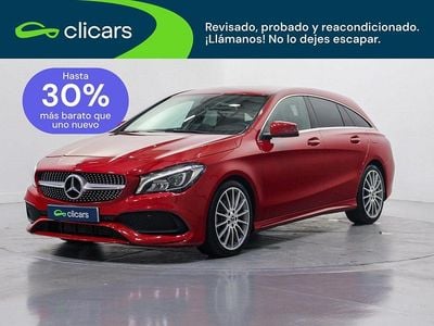 Usado Mercedes CLA200 136 CV (100 kW) 2019 Rojo Familiar