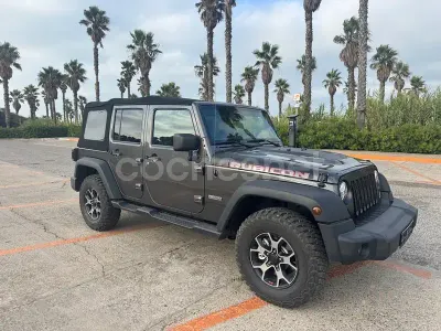 Usado Jeep Wrangler Unlimited Rubicon 200 CV (147 kW) 2019 Gris / plata SUV