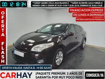 Usado Renault Mégane GrandTour Business 110 CV (80 kW) 2013 Marrón Familiar