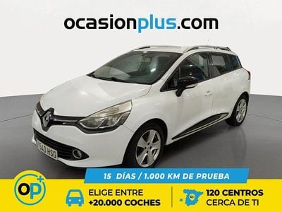 Usado Renault Clio GrandTour Dynamique 90 CV (66 kW) 2013 Blanco Familiar