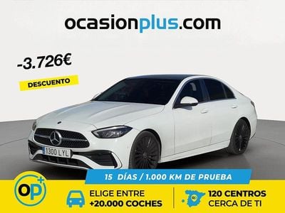 Usado Mercedes C220 200 CV (147 kW) 2022 Blanco Berlina