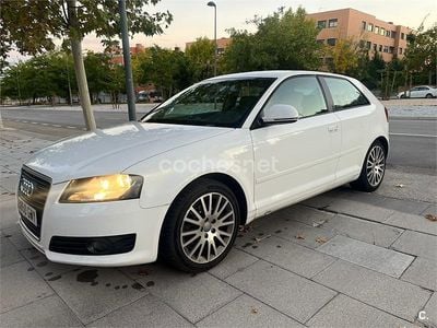Usado Audi A3 105 CV (77 kW) 2009 Blanco Utilitario