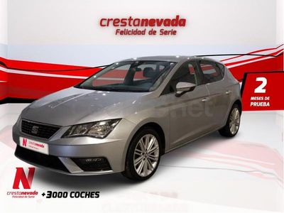 Usado Seat Leon XCELLENCE 130 CV (95 kW) 2020 Gris / plata Berlina