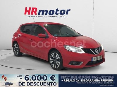 Rojo Usado 2015 Nissan Pulsar N-Connecta Berlina | 9290 € (Precio justo)