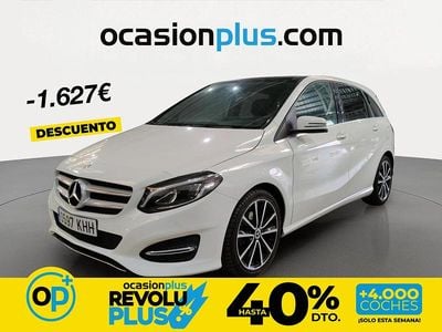 Usado Mercedes B200 136 CV (100 kW) 2018 Blanco Monovolumen
