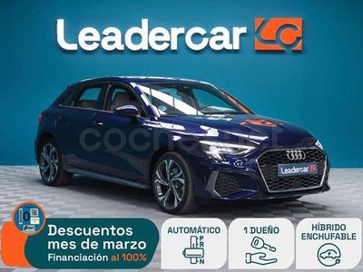 Usado Audi A3 S-Line 204 CV (150 kW) 2021 Azul Berlina