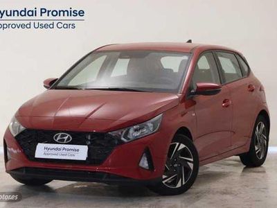 Rojo Usado 2021 Hyundai i20 | 14.500 € (Precio justo)