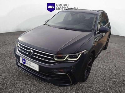 Usado VW Tiguan R-line 150 CV (110 kW) 2021 Gris SUV