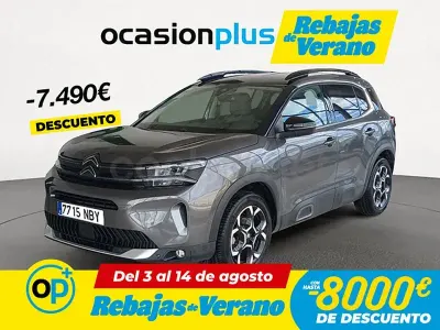 Usado Citroën C5 Aircross PureTech 131 CV (96 kW) 2023 Gris / plata SUV