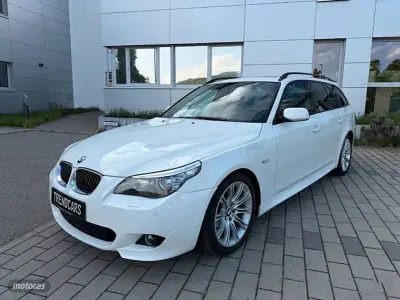 Usado BMW 530 Shadowline 235 CV (172 kW) 2009 Blanco Familiar