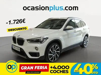 Usado BMW X1 150 CV (110 kW) 2018 Blanco SUV