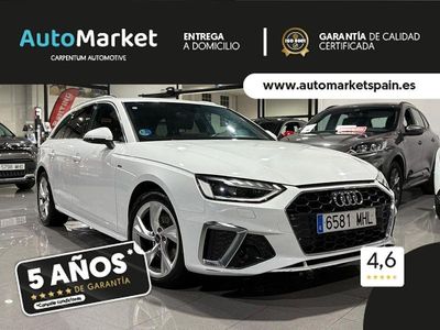 Usado Audi A4 S-Line 150 CV (110 kW) 2023 Blanco Familiar