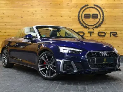 Usado Audi A5 Cabriolet S-Line 204 CV (150 kW) 2024 Azul Descapotable