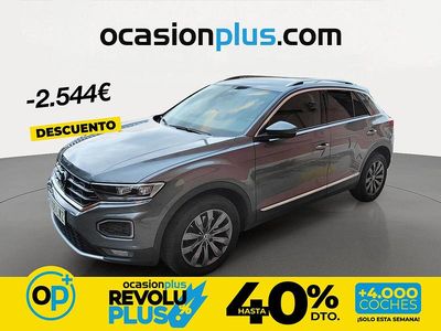 Usado VW T-Roc Sportline 150 CV (110 kW) 2022 Gris SUV