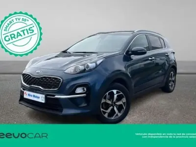 Usado Kia Sportage Plus 133 CV (97 kW) 2019 Azul SUV