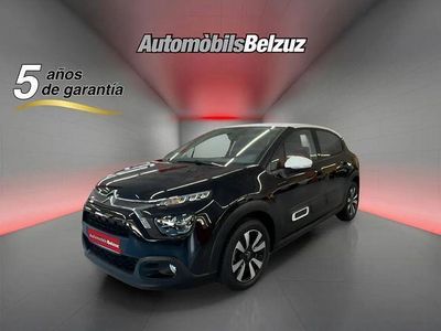Usado Citroën C3 PureTech 110 CV (80 kW) 2023 Negro Utilitario