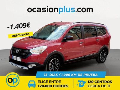Usado Dacia Lodgy 130 CV (95 kW) 2020 Rojo Monovolumen