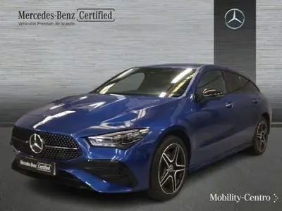 Usado Mercedes CLA250e 218 CV (160 kW) 2024 Azul Coupe