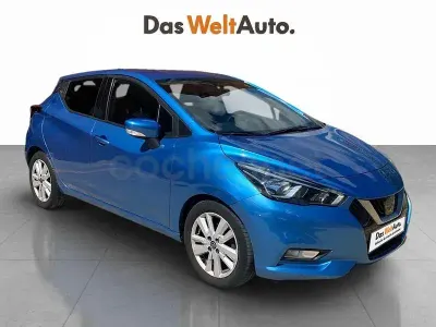 Usado Nissan Micra N-Connecta 100 CV (73 kW) 2020 Azul Utilitario