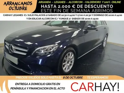 Brugt Mercedes C200 Business 160 HK (117 kW) 2019 Sort Stationcar
