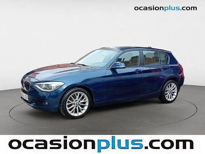 Usado BMW 118 143 CV (105 kW) 2015 Azul Utilitario