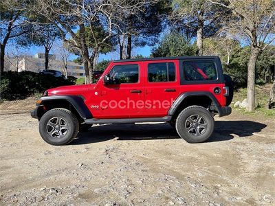 Usado Jeep Wrangler Unlimited 284 CV (208 kW) 2018 Rojo SUV