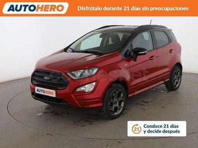 Usado Ford Ecosport ST-Line 120 CV (88 kW) 2020 Rojo SUV