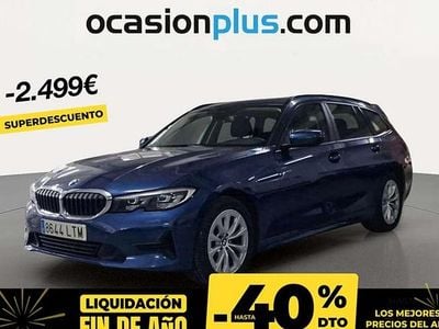 Azul Usado 2021 BMW 318 Familiar | 19.991 € (Buen precio)